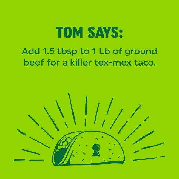 Fire Smoke Society Taco Secret épices tacos 9.2 oz cumin