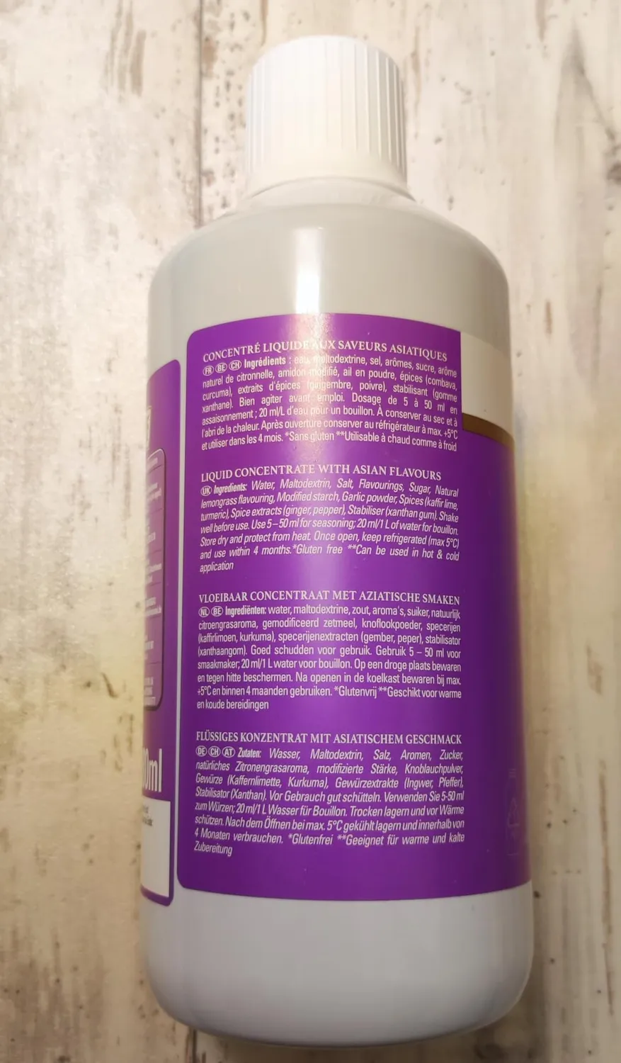 CHEF Concentré Liquide Asian sauce 980ml