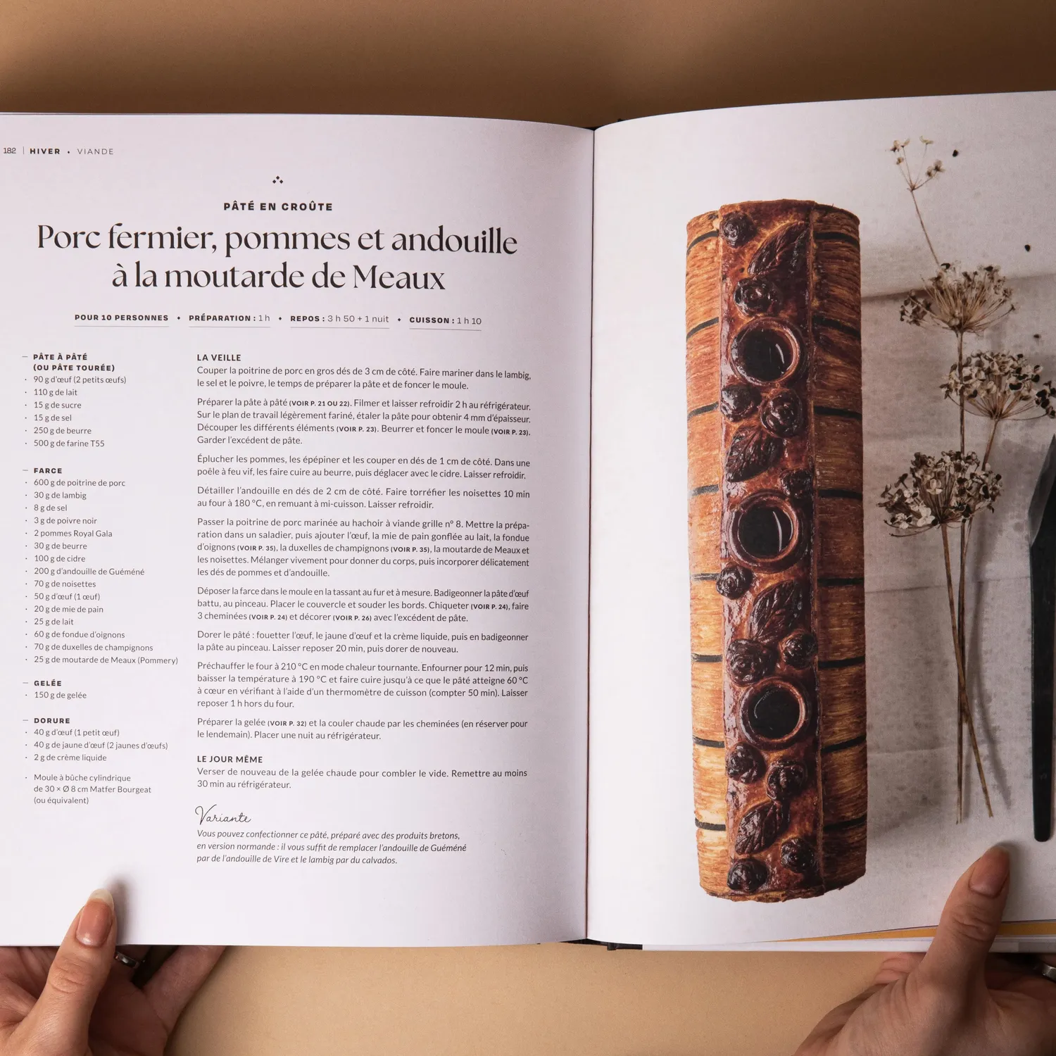 Pommery L'art du pâté en croûte livre 60 recettes 2023