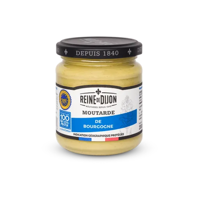 Reine de Dijon moutarde de Bourgogne IGP forte