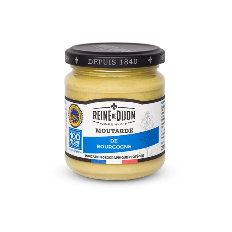 Reine de Dijon moutarde de Bourgogne IGP forte