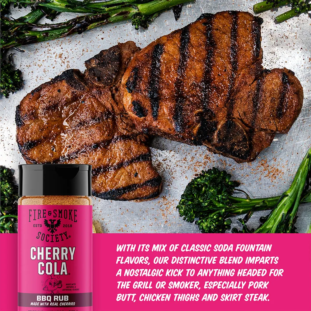 Fire Smoke Society Cherry Cola rub barbecue cerise 6,7 oz