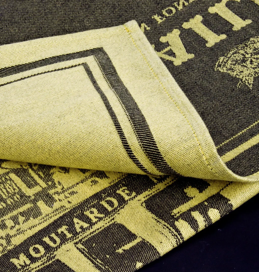 Maille Torchon Dijon tissé Moutet coton Dijon