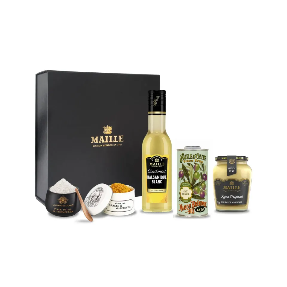 Maille Assaisonnement Vinaigrette coffret 5 pièces premium