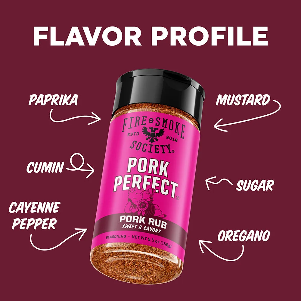 Fire Smoke Society Pork Perfect rub porc 5.5 oz