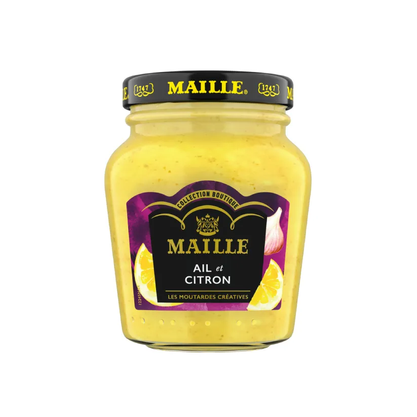 Maille Coffret Saveurs Méditerranée moutardes 4 pots