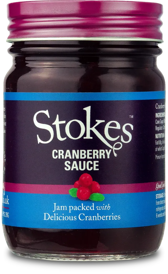 Stokes Cranberry sauce canneberge dinde