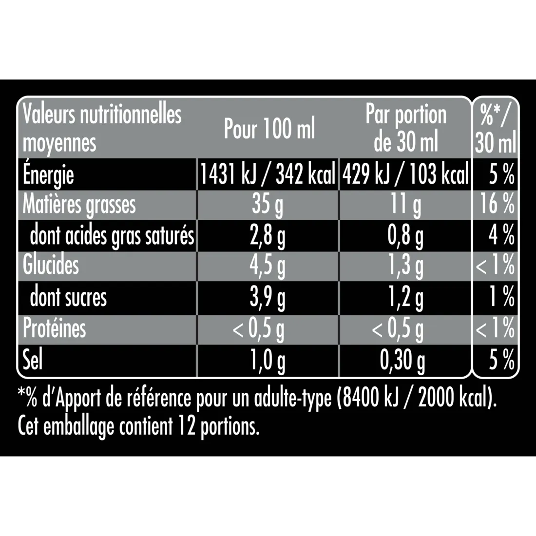 Maille Vinaigrette Légère vin rouge échalote 36cl