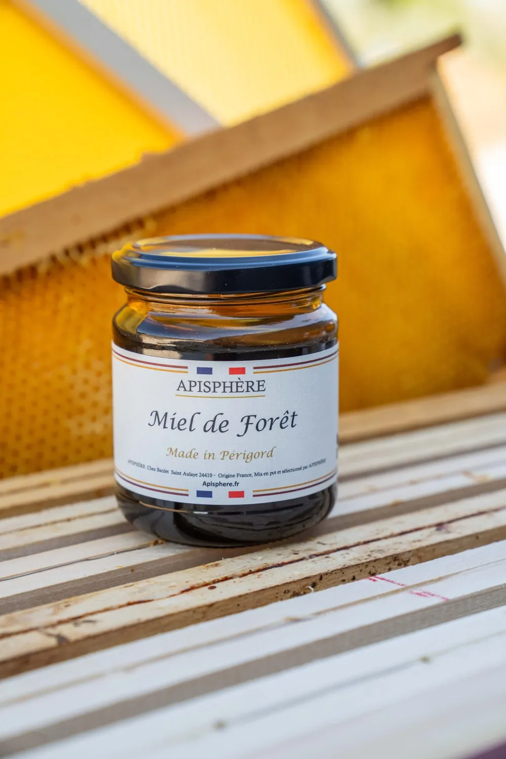 Apisphere miel de forêt Périgord boisé miellat