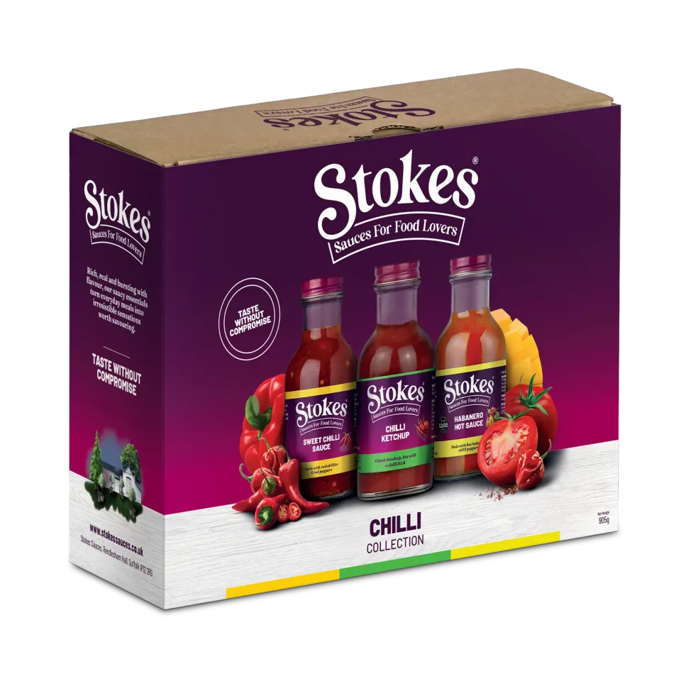 Stokes Chilli Collection trio sauces piment