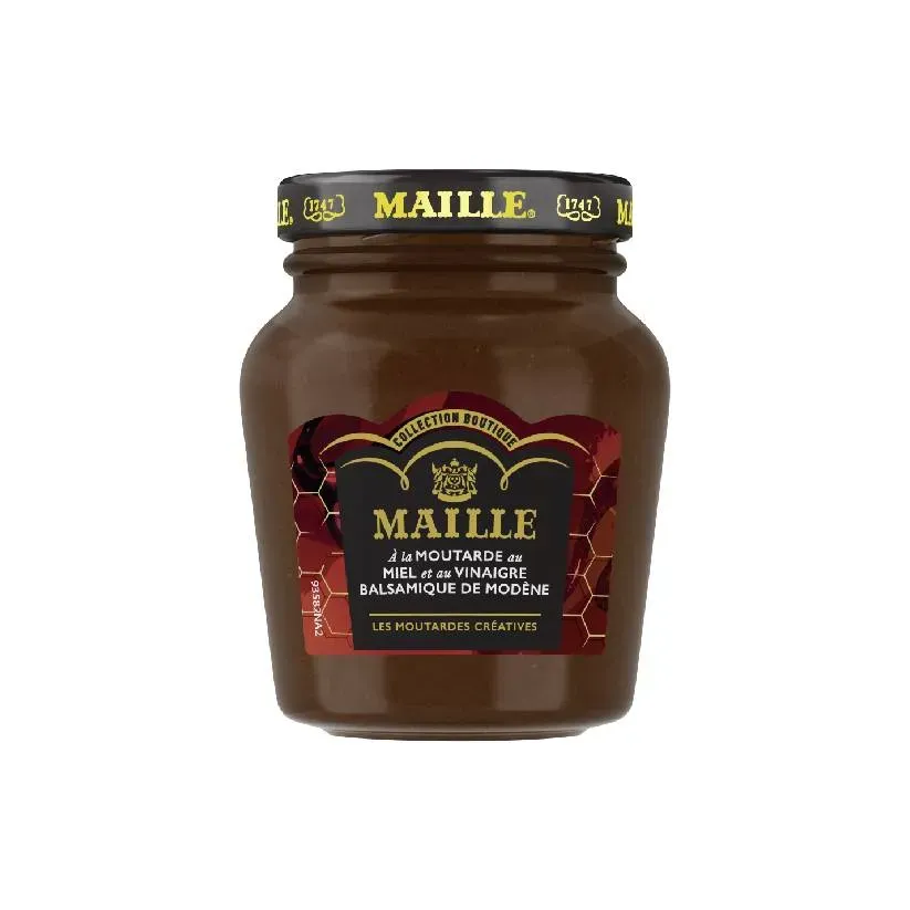 Maille moutarde au miel balsamique Modène 117g douce