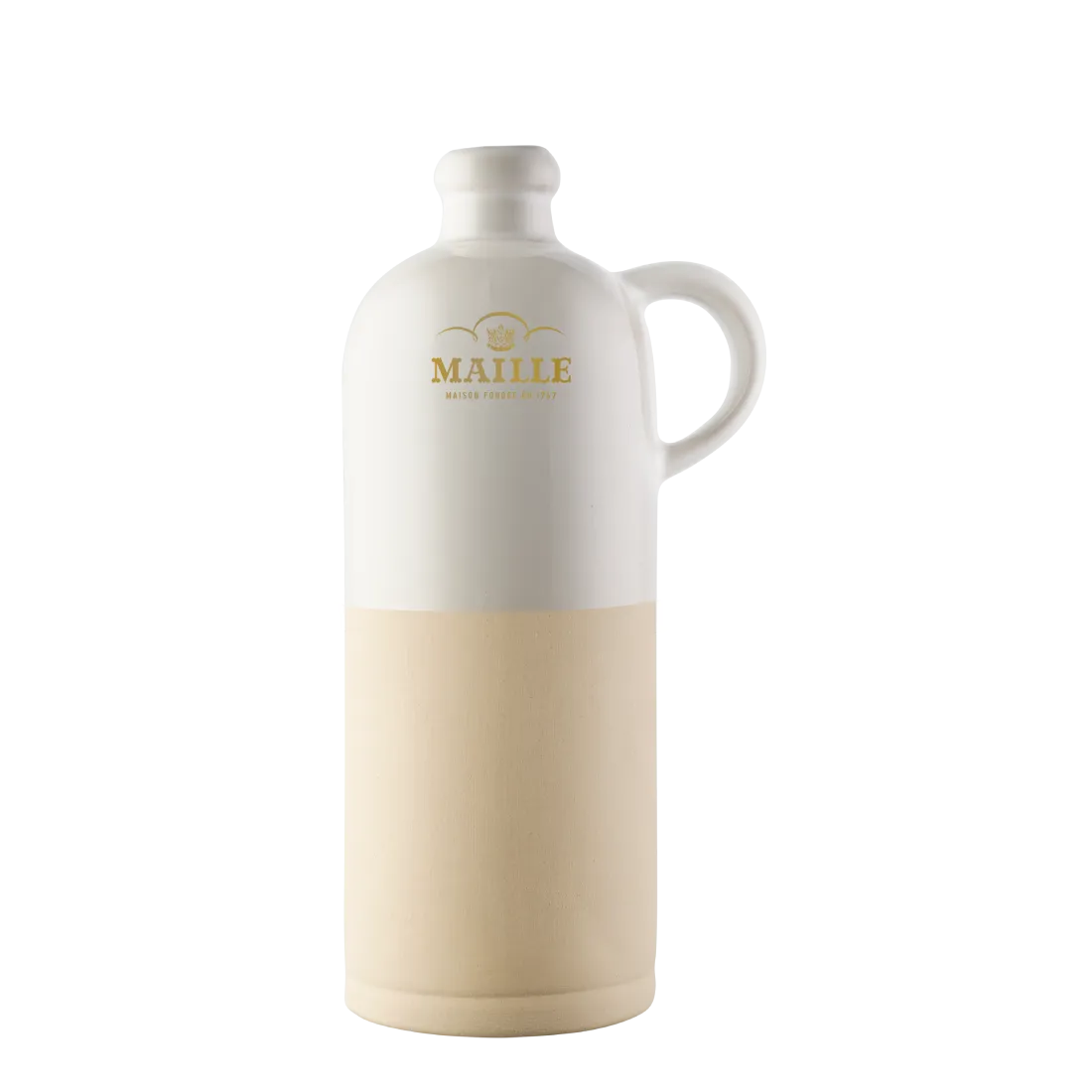 Maille Cruchon Digoin pot moutarde grès artisanal