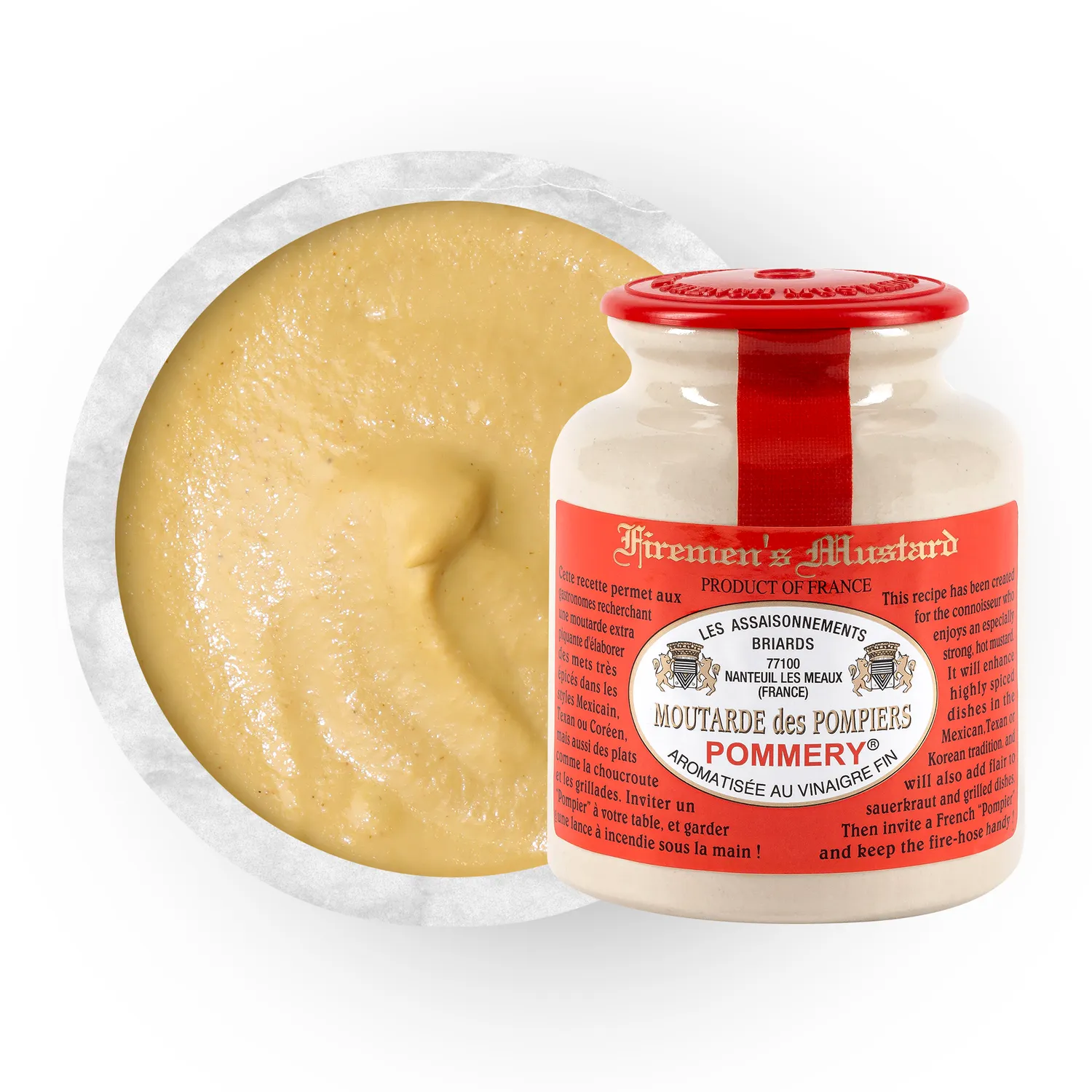 Pommery Moutarde des Pompiers moutarde 250g piment