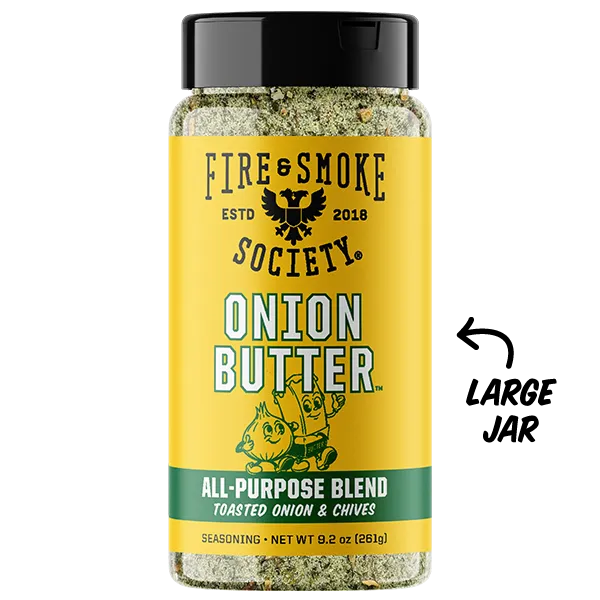 Fire Smoke Society Onion Butter épice oignon 6 oz doux