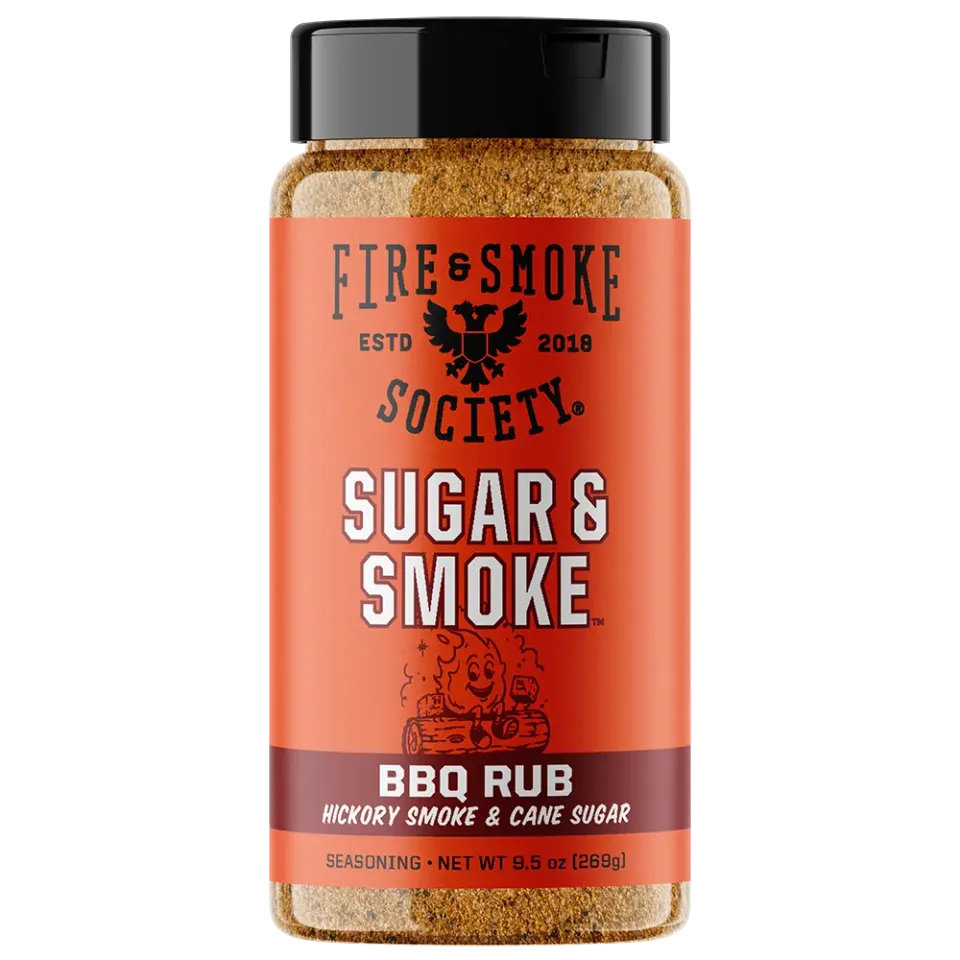 Fire Smoke Society Sugar & Smoke rub barbecue sucré fumé