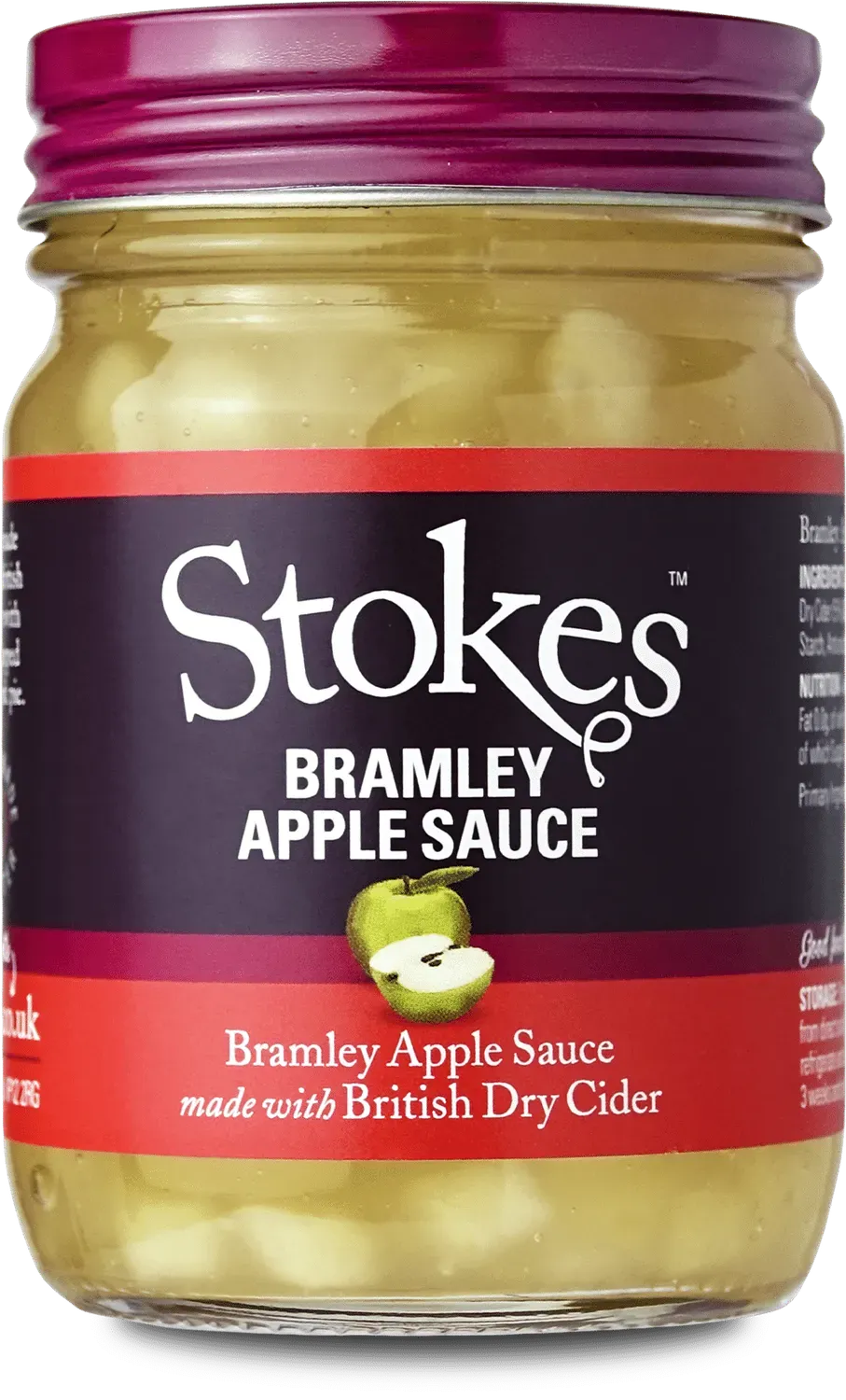 Stokes Bramley Apple Sauce sauce aux pommes acidulée