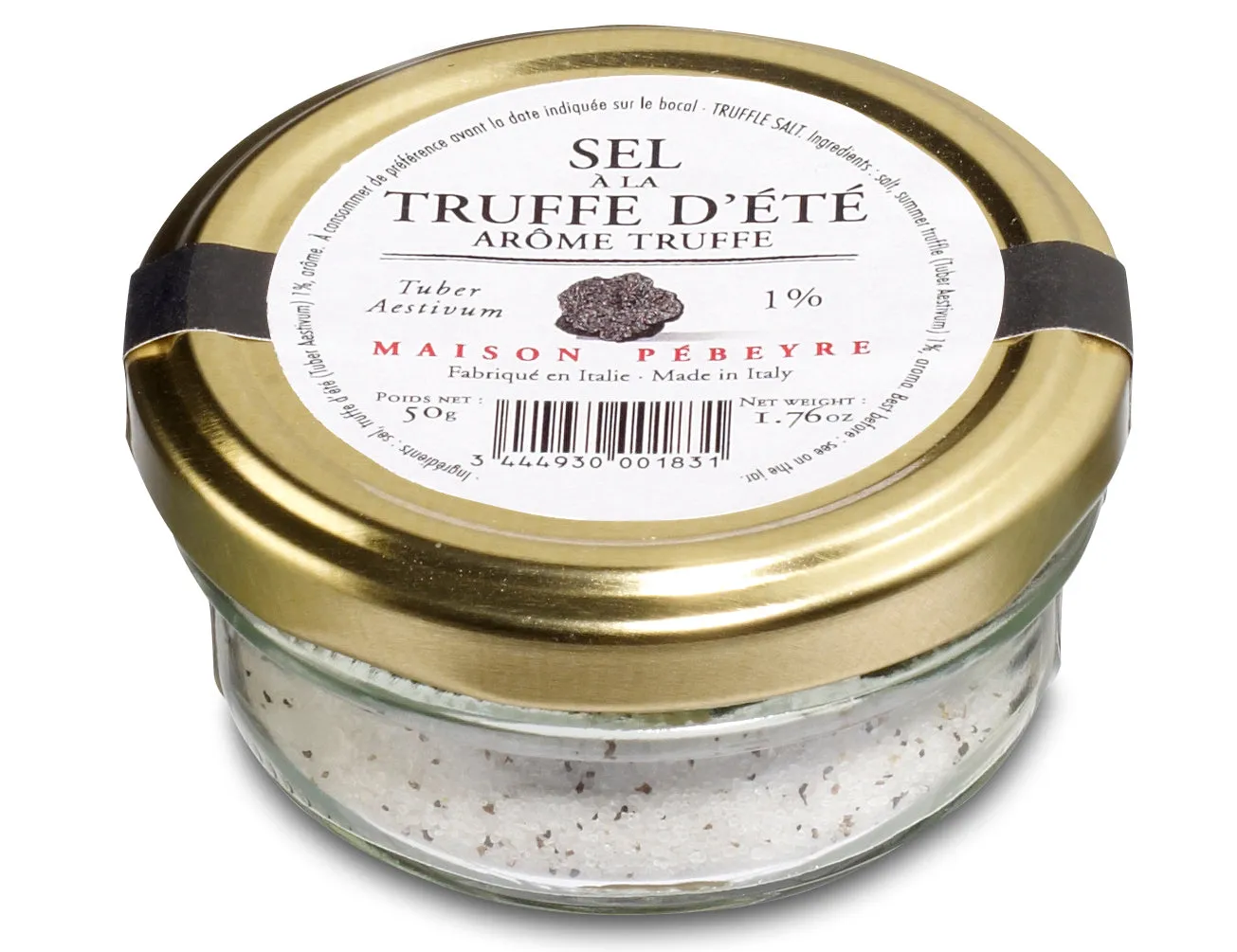 Maille Diamant Noir coffret truffe moutarde 5 pièces