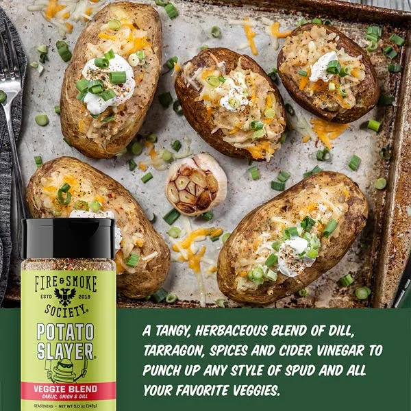 Fire Smoke Society Potato Slayer rub pommes de terre 5 oz aneth
