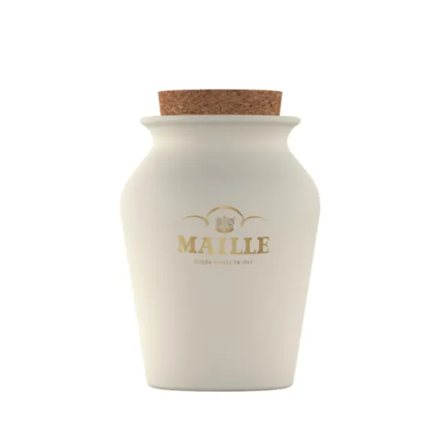 Maille Chardonnay moutarde pot grès 125 g notes citron
