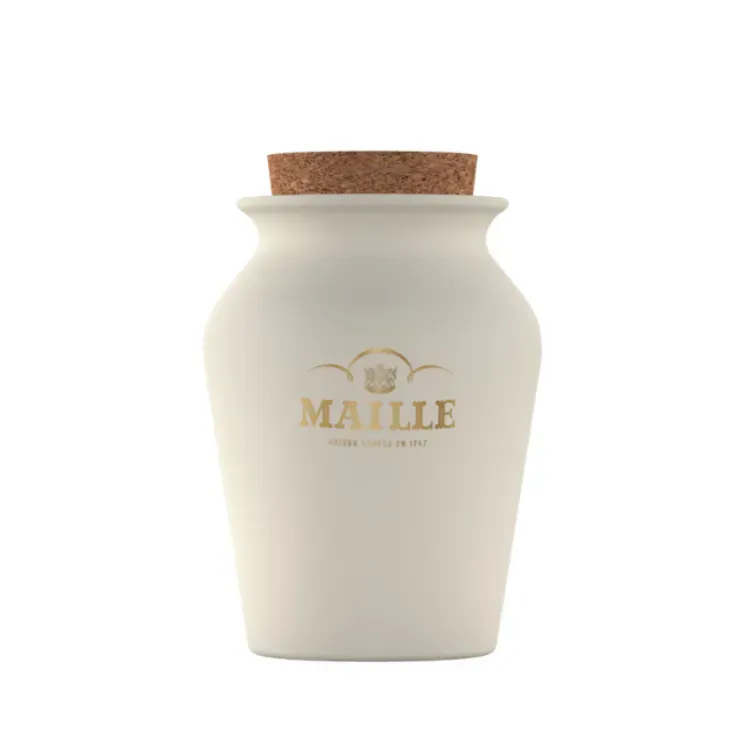 Maille Chardonnay moutarde pot grès 125 g notes citron