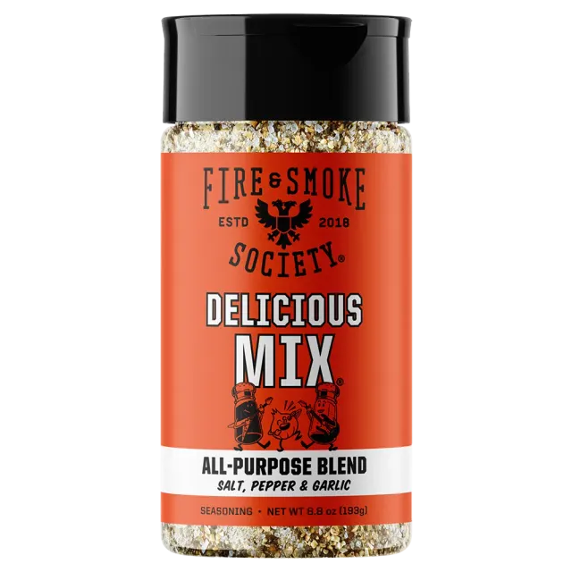 Fire Smoke Society Delicious Mix assaisonnement ail 6,8 oz