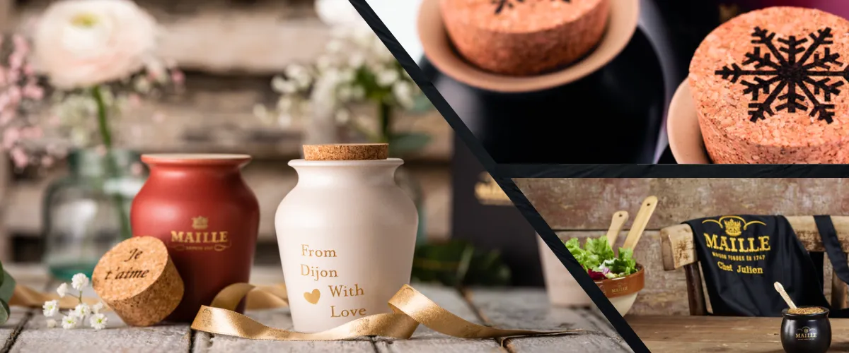 Maille Parmesan Truffe Blanche moutarde pompe Terracotta 125g