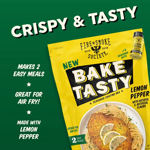 Fire Smoke Society Lemon Pepper panure poulet citron poivre