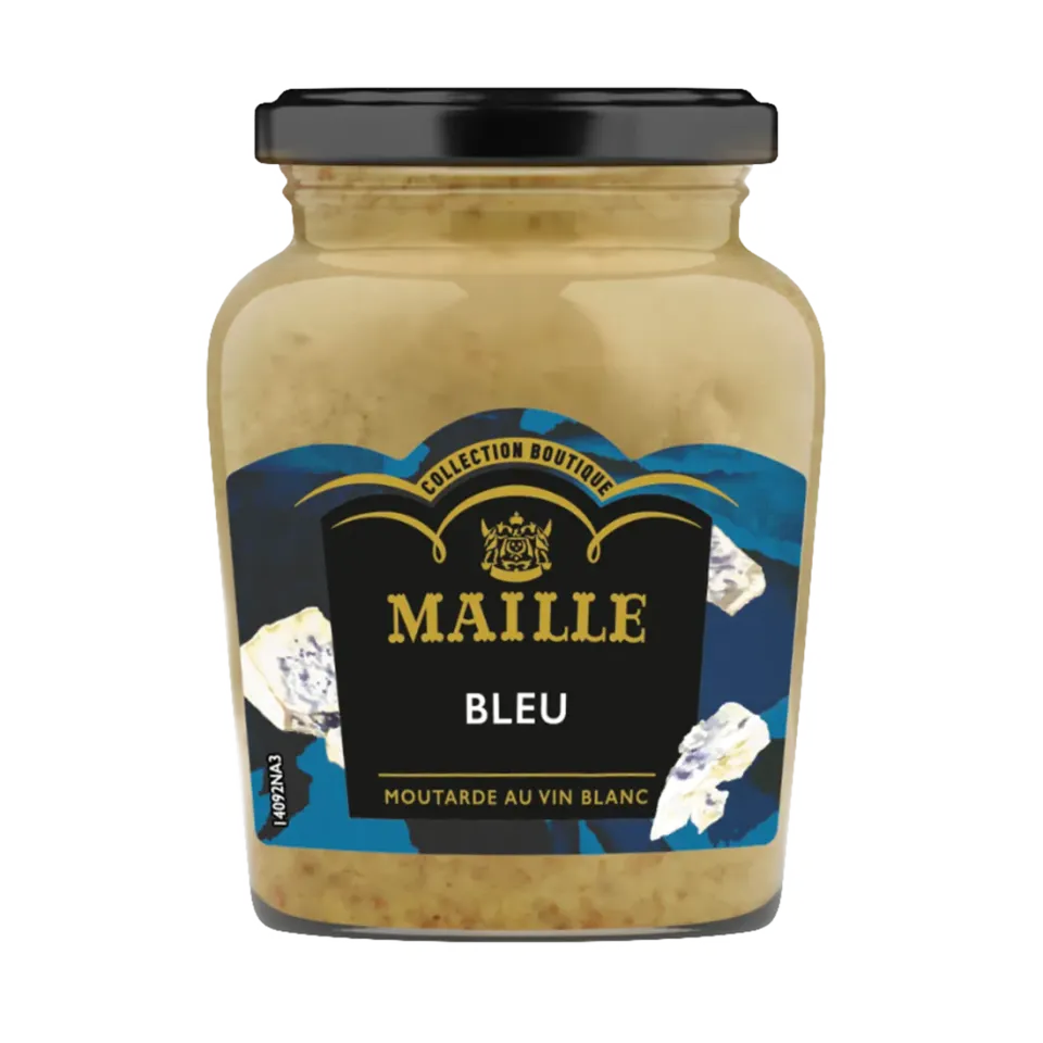 Maille moutarde au bleu 108 g vin blanc mi-forte