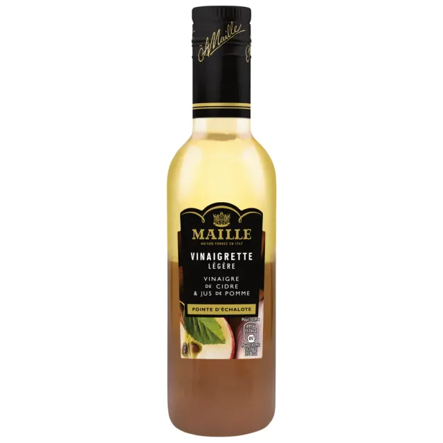 Maille Vinaigrette Légère cidre pomme échalote 36cl
