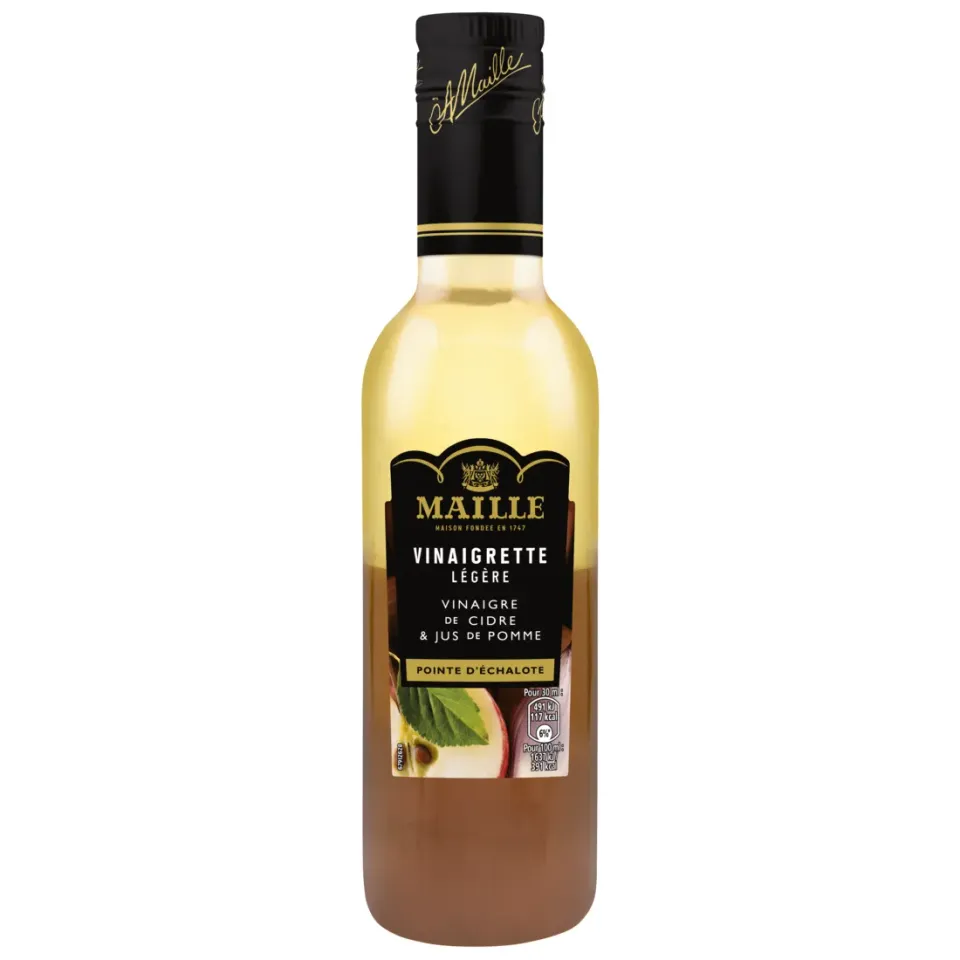 Maille Vinaigrette Légère cidre pomme échalote 36cl