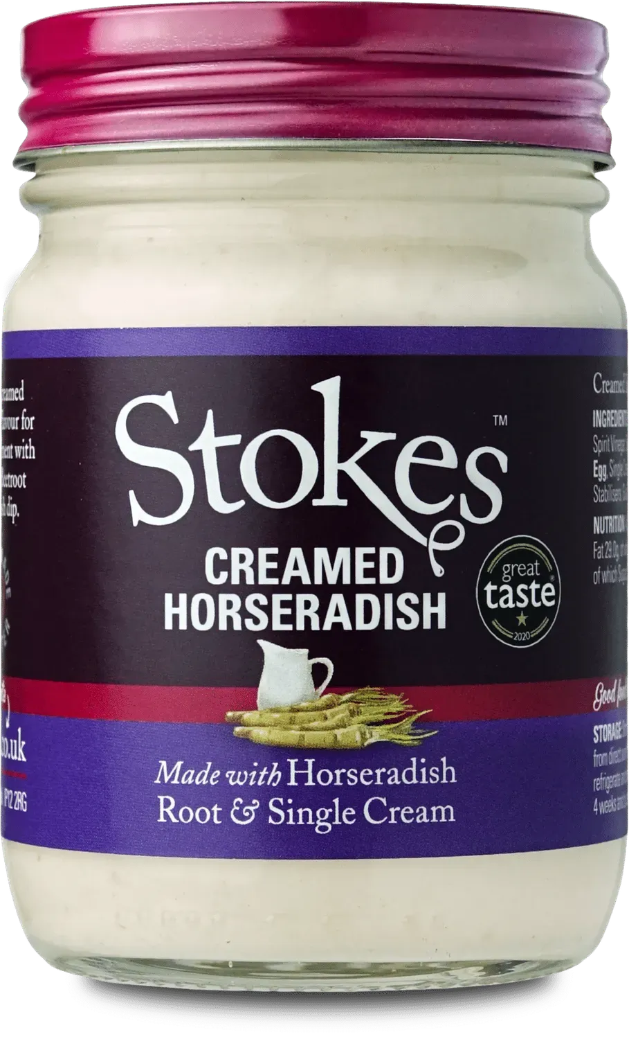 Stokes Creamed Horseradish sauce raifort crème douce