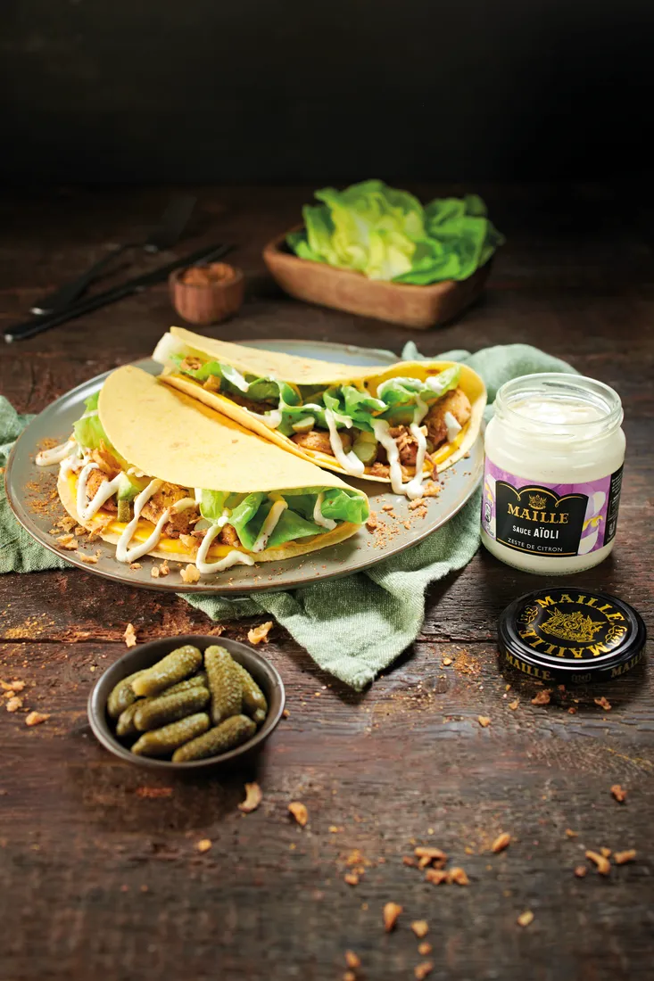 Maille Aïoli Zeste de Citron sauce 185g citronnée