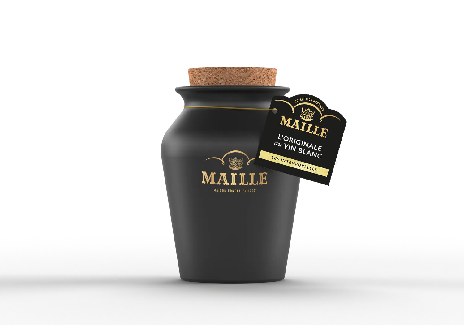 Maille L'Originale moutarde vin blanc pot grès
