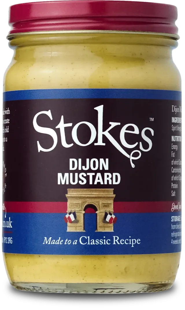 Stokes Dijon moutarde mi-forte viandes froides