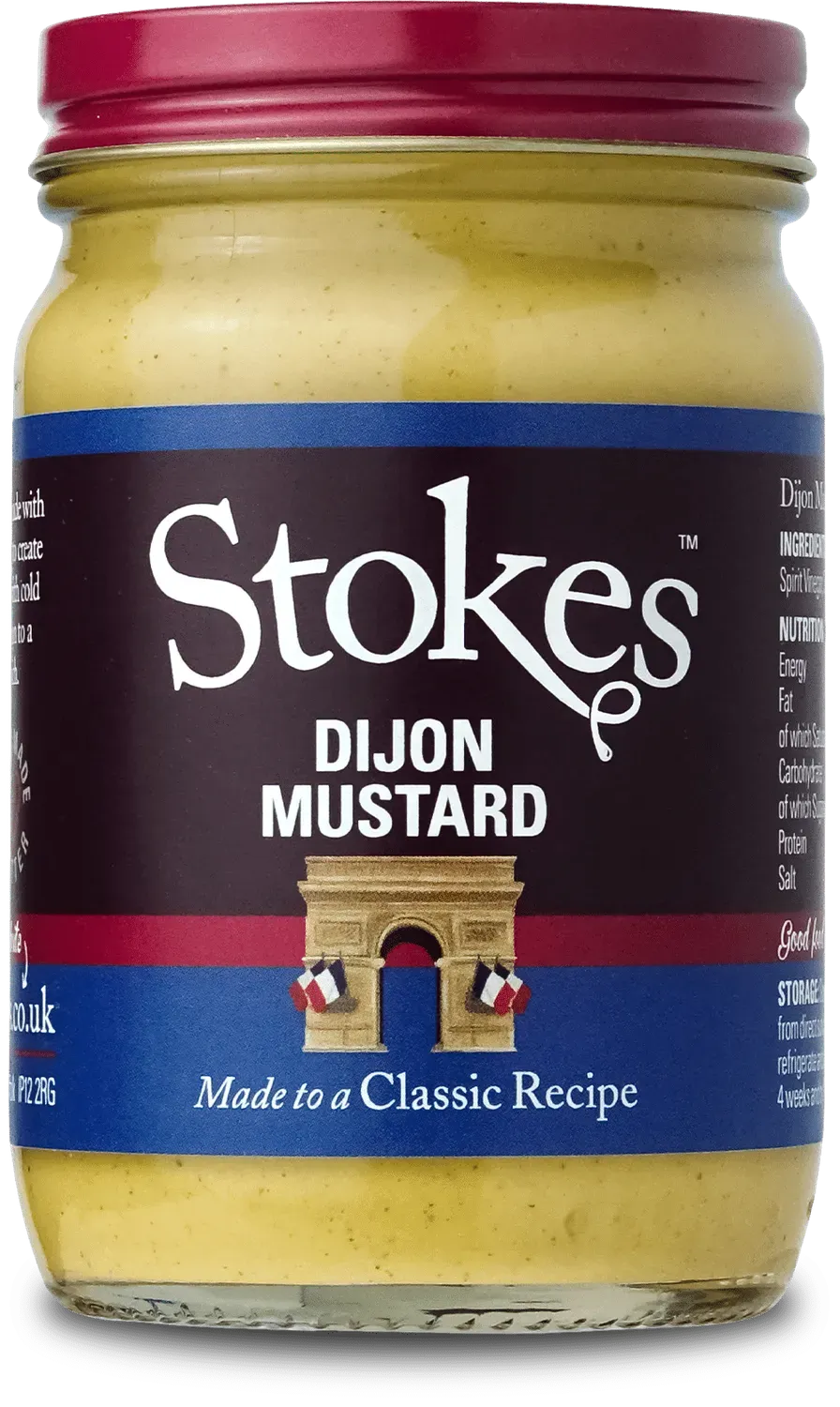 Stokes Dijon moutarde mi-forte viandes froides