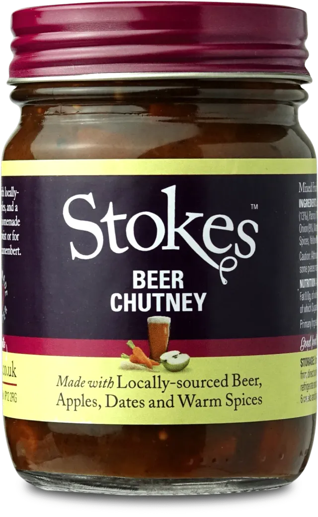 Stokes Beer Chutney chutney à la bière épicé