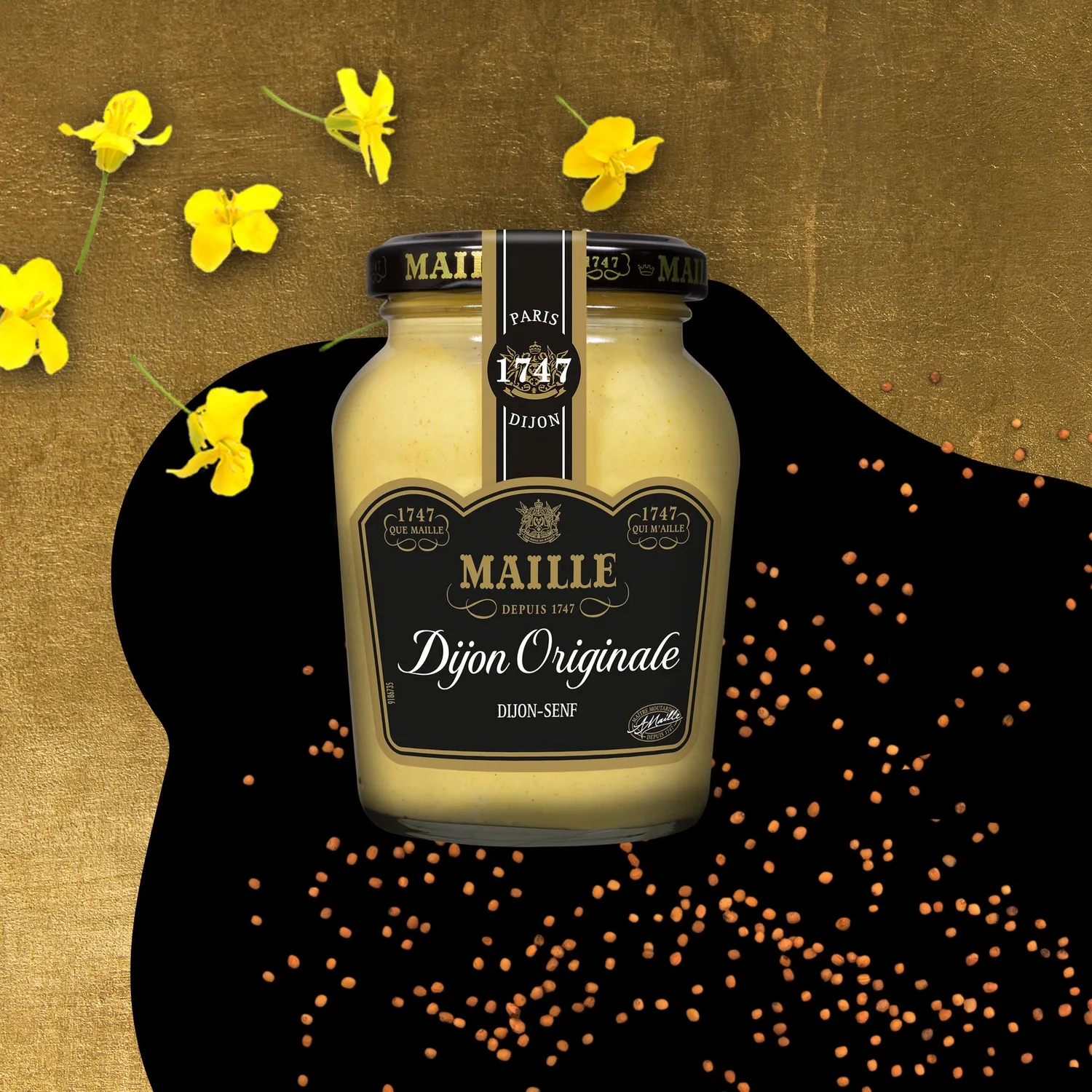 Maille Assaisonnement Vinaigrette coffret 5 pièces premium