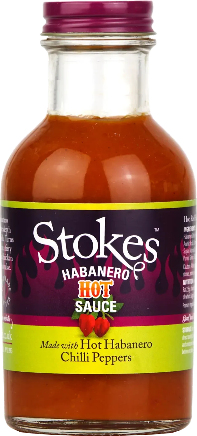 Stokes Habanero sauce piquante fermentée fruitée