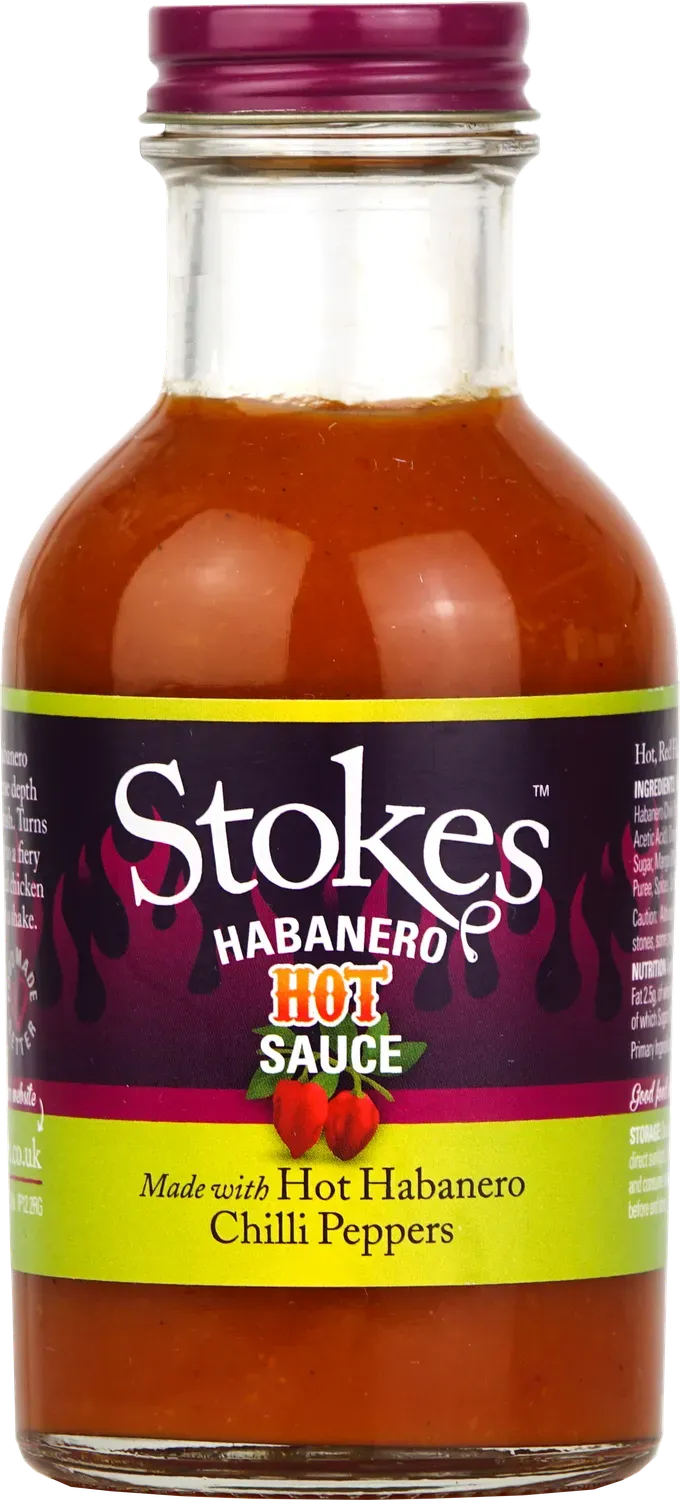 Stokes Habanero sauce piquante fermentée fruitée