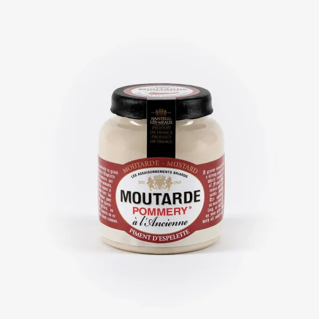 Pommery Moutarde Piment d'Espelette 100g en grains