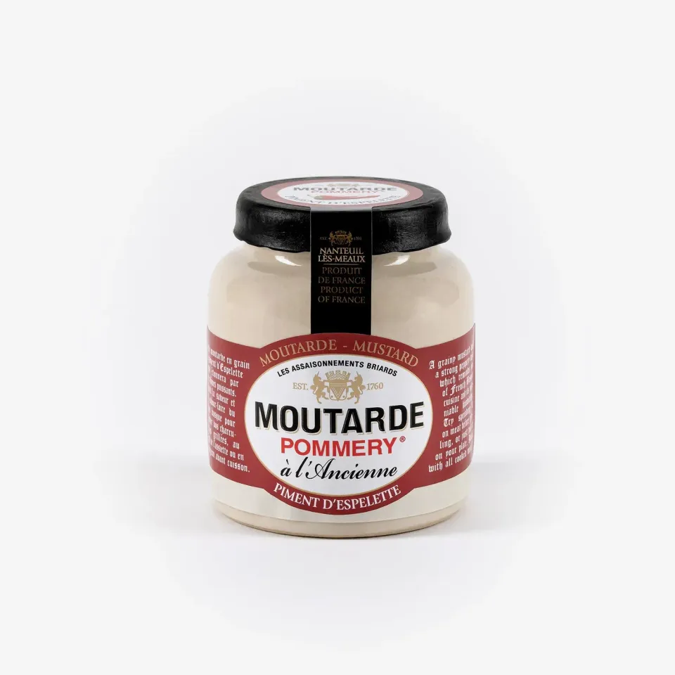 Pommery Moutarde Piment d'Espelette 100g en grains