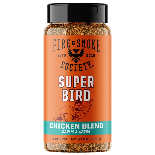 Fire Smoke Society Super Bird rub poulet citron