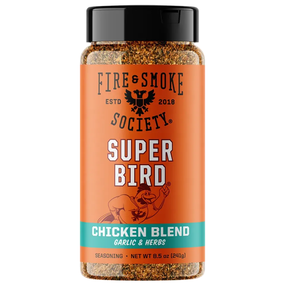 Fire Smoke Society Super Bird rub poulet citron
