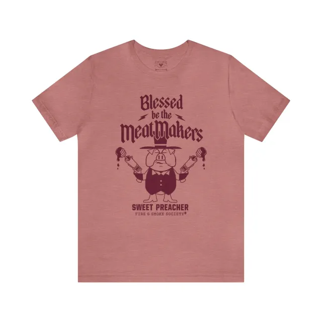 Fire Smoke Society Meat Makers t-shirt coton