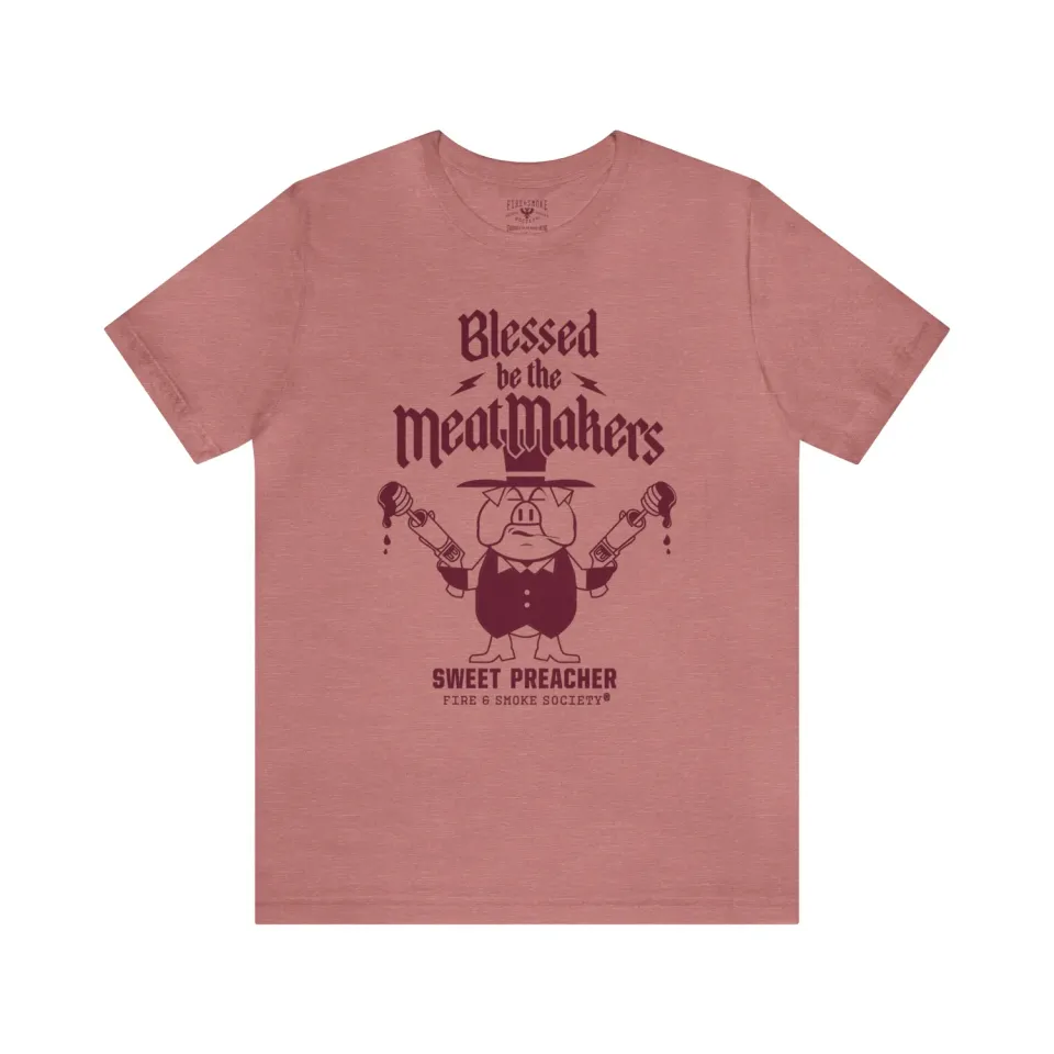 Fire Smoke Society Meat Makers t-shirt coton