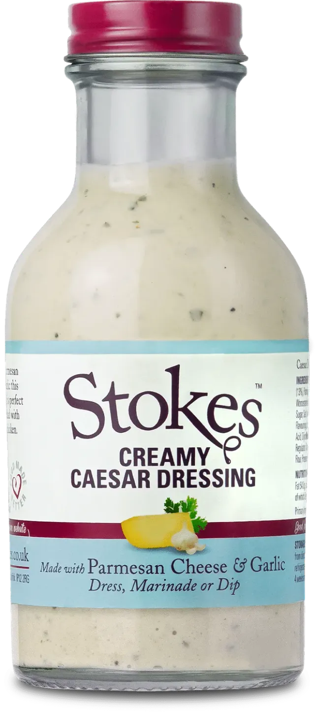 Stokes Creamy Caesar sauce salade parmesan
