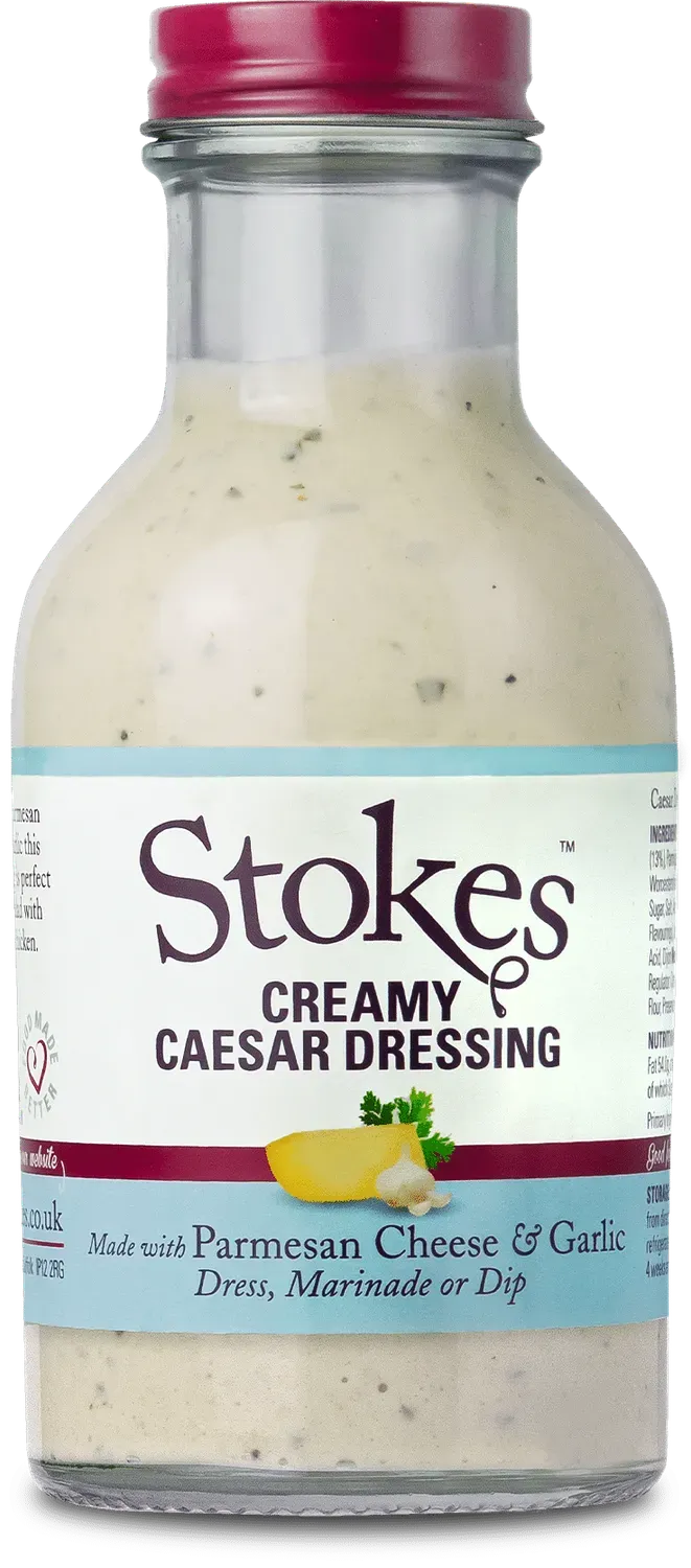 Stokes Creamy Caesar sauce salade parmesan