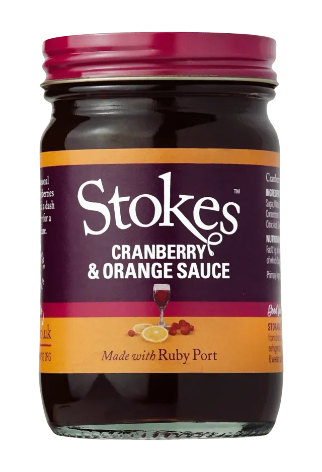 Stokes Cranberry Orange sauce canneberge porto