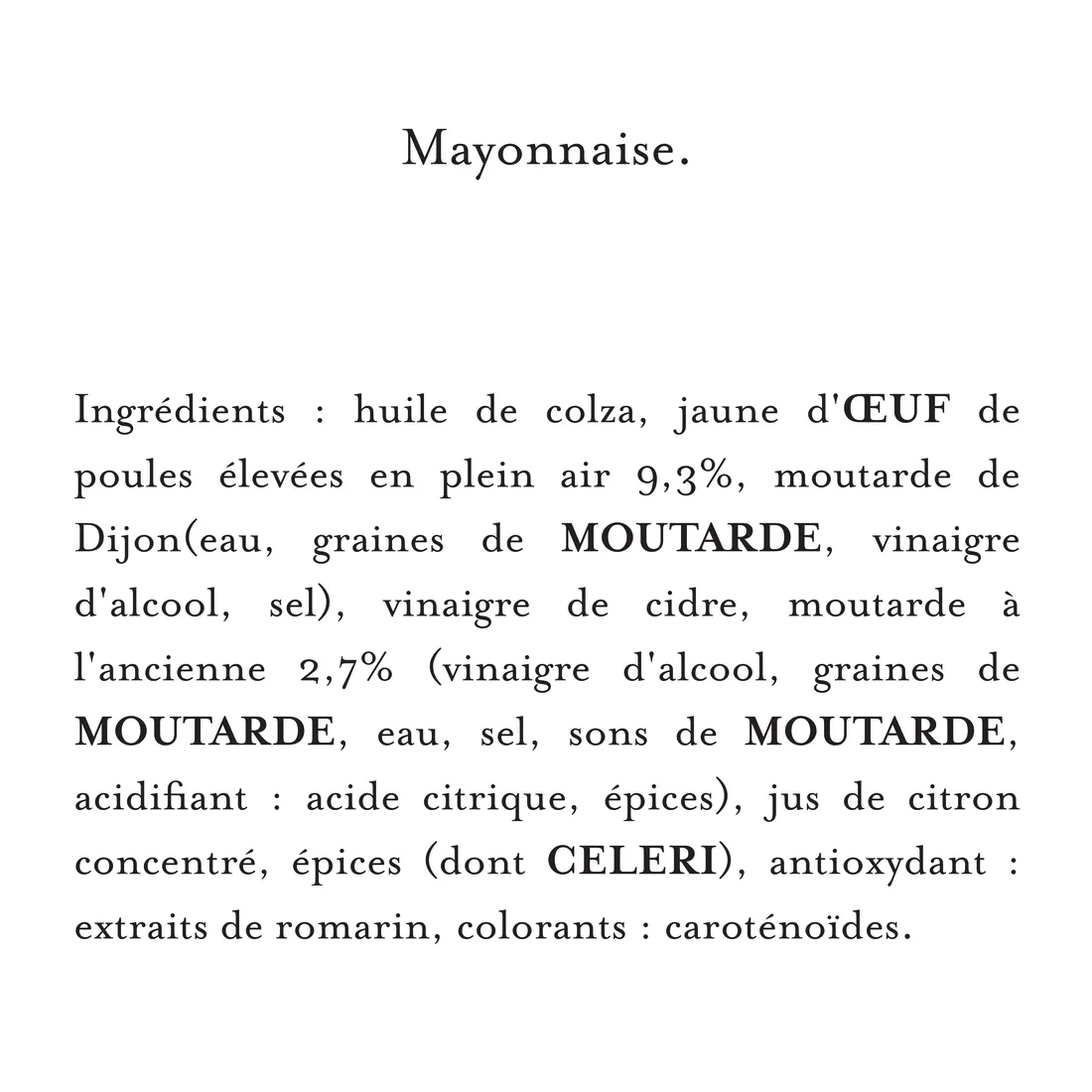 Maille Fins Gourmets mayonnaise qualité traiteur onctueuse 320 g