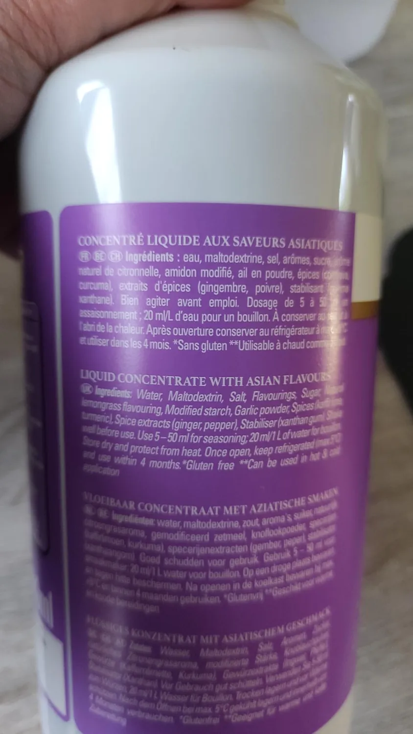 CHEF Concentré Liquide Asian sauce 980ml